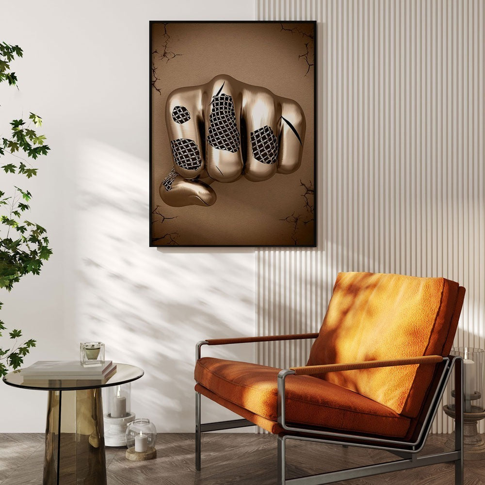 COPPERED STRONG FIST 3D