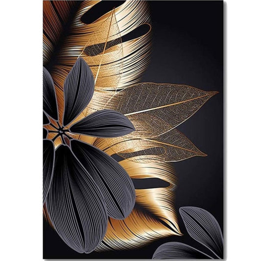 BLACK&GOLDEN Canvas ART