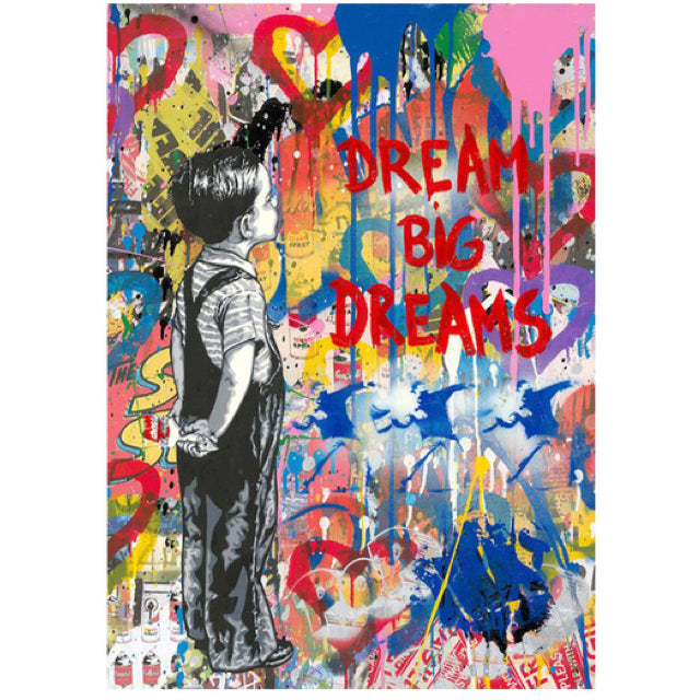 DREAM BIG DREAMS | inspired Banksy