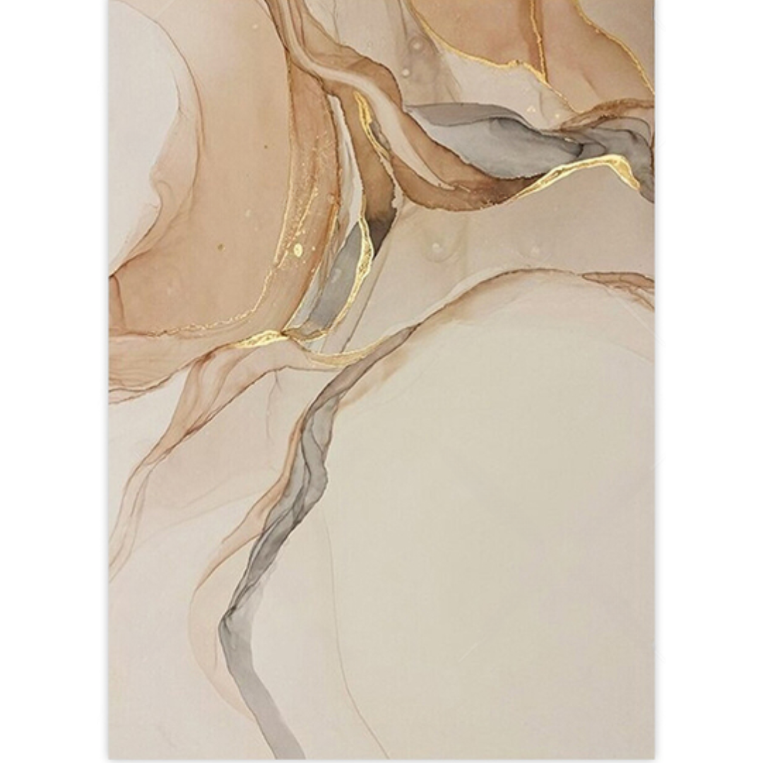 MARBLE GOLD Canvas ART II