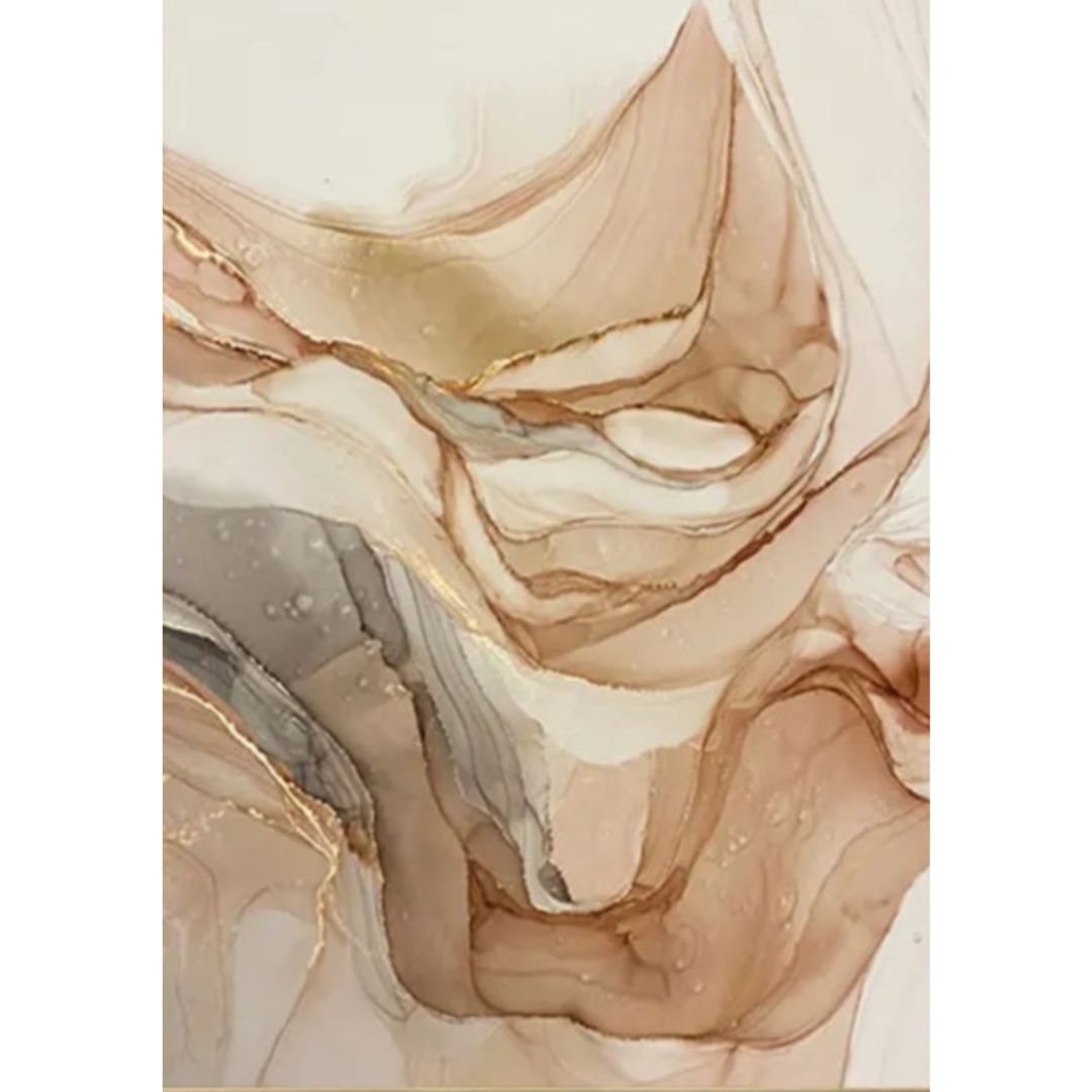 MARBLE GOLD Canvas ART I