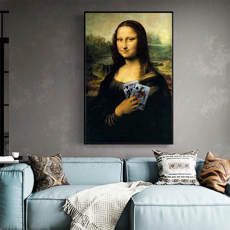 MONA LISA'S POKER FACE