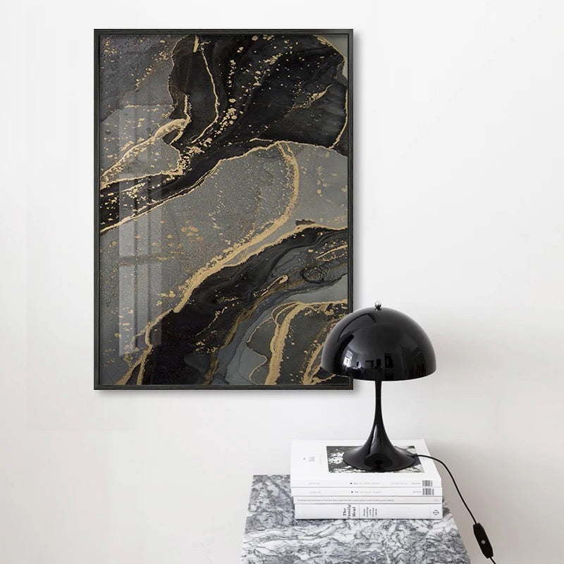 ABSTRACT BROWN MARBLE I