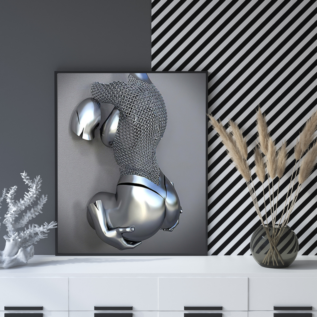 SILVER COUPLE 3D