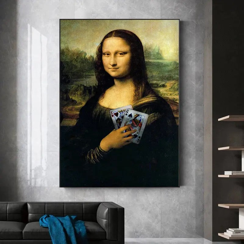 MONA LISA'S POKER FACE